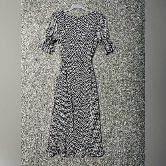 NWT Tommy Hilfiger Faux Wrap Short Sleeve Chiffon Dress Size 8 - Picture 6 of 9